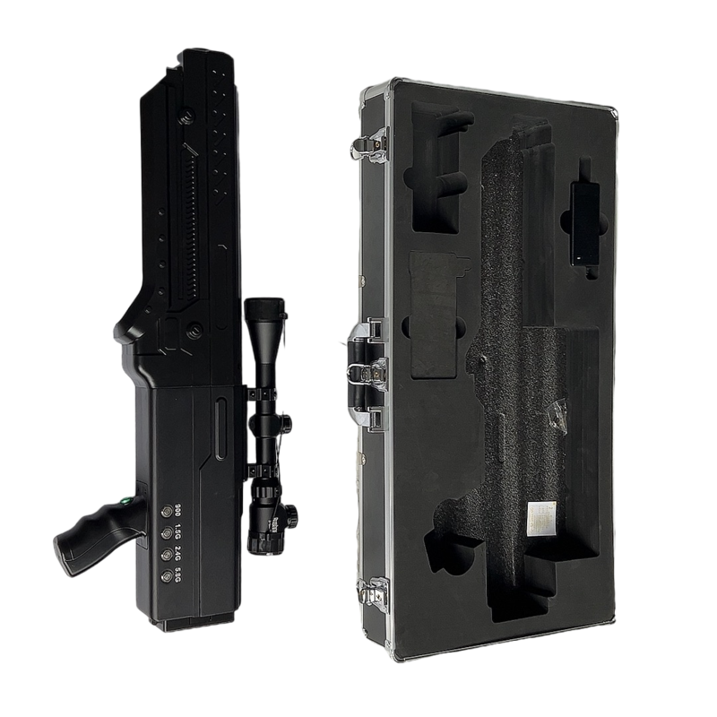  尉氏手持便携式枪型低空防御反制四通道A型